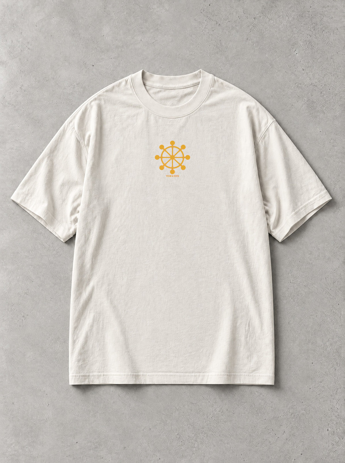 Adapted Wheel Guard Vintage Tee by Torazen, front view