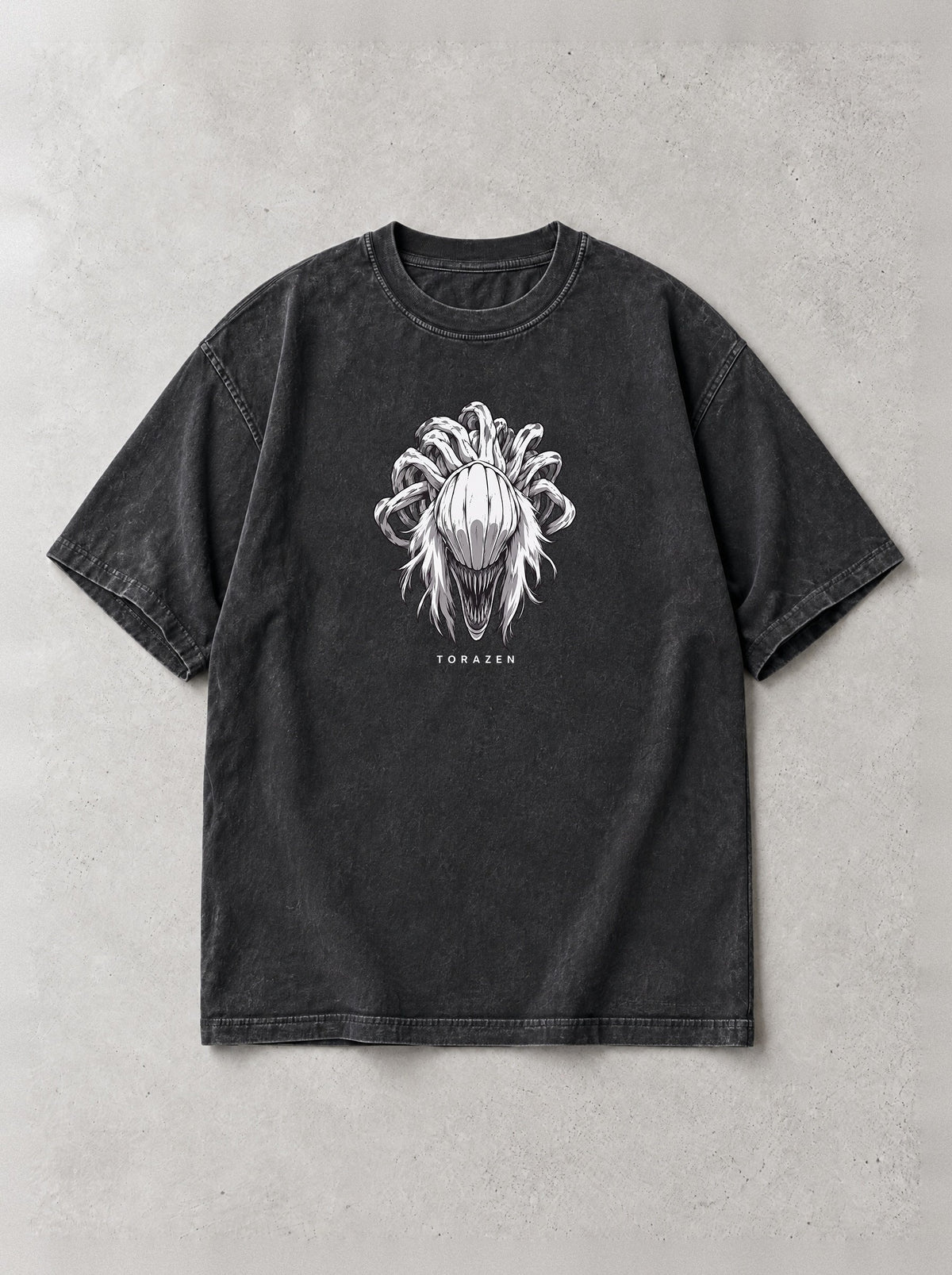 Cursed Queen Guard Vintage Tee by Torazen, front view