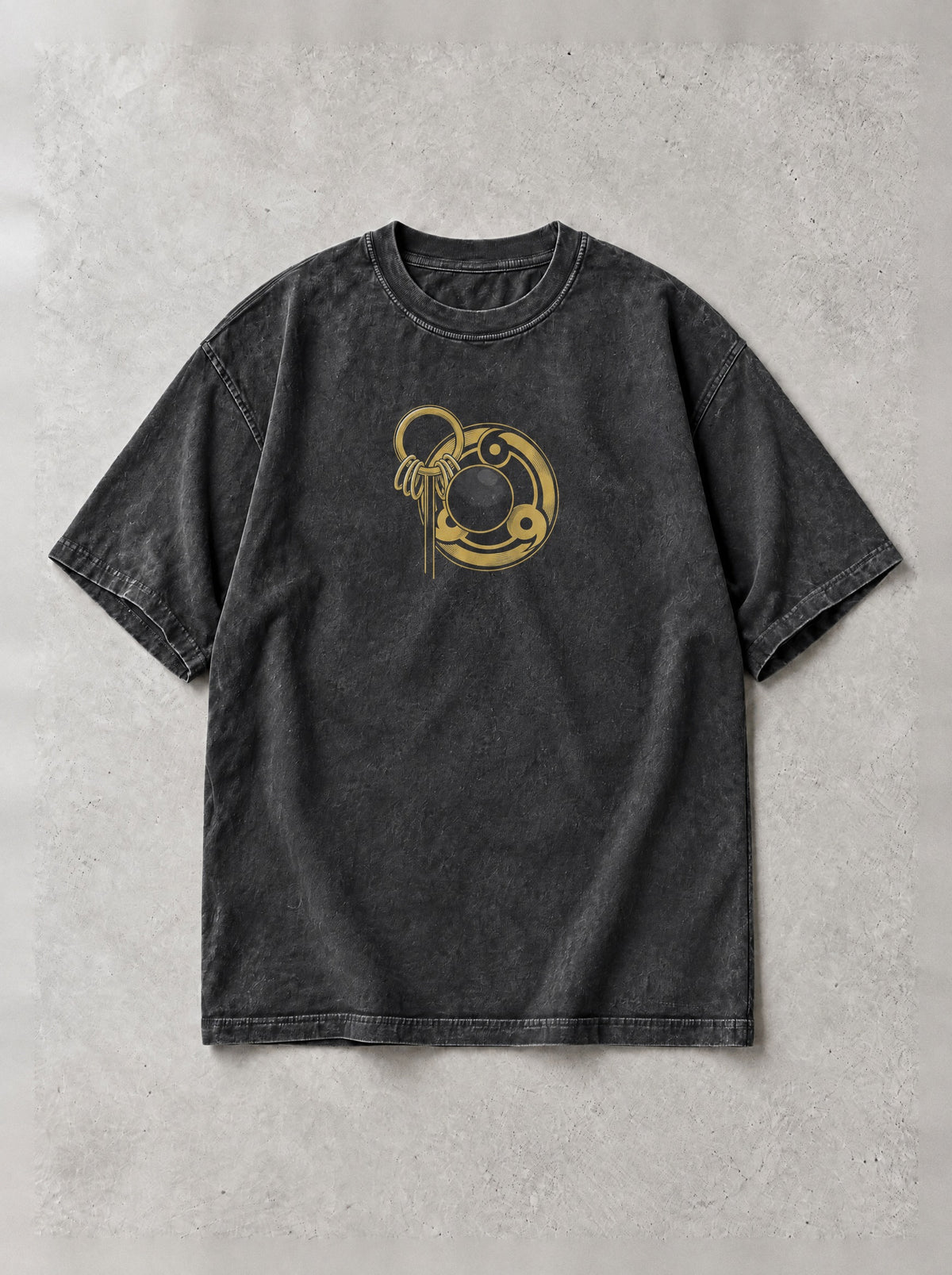 Six Paths Sage Vintage Tee - Naruto-inspired design by Torazen, front view