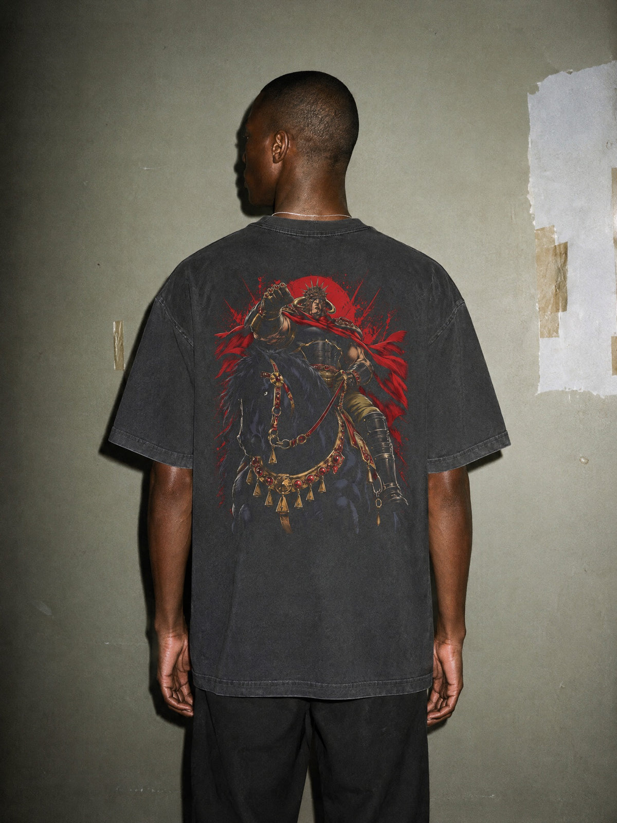 OTH ✦ Conqueror On Horseback Vintage Tee by Torazen, worn on model