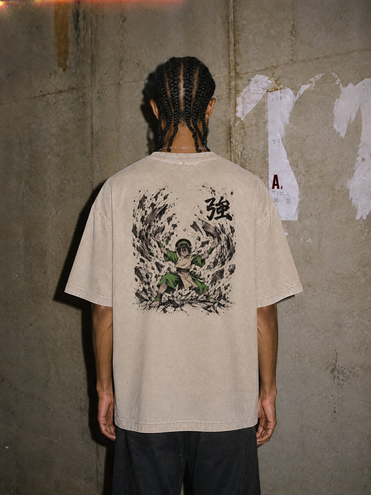 OTH ✦ Earthbound Quake Vintage Tee by Torazen, worn on model