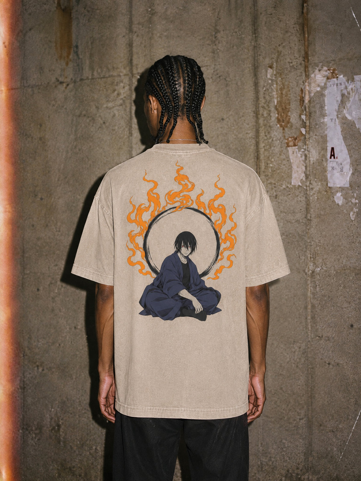OTH ✦ Ember Ring Rest Vintage Tee by Torazen, worn on model
