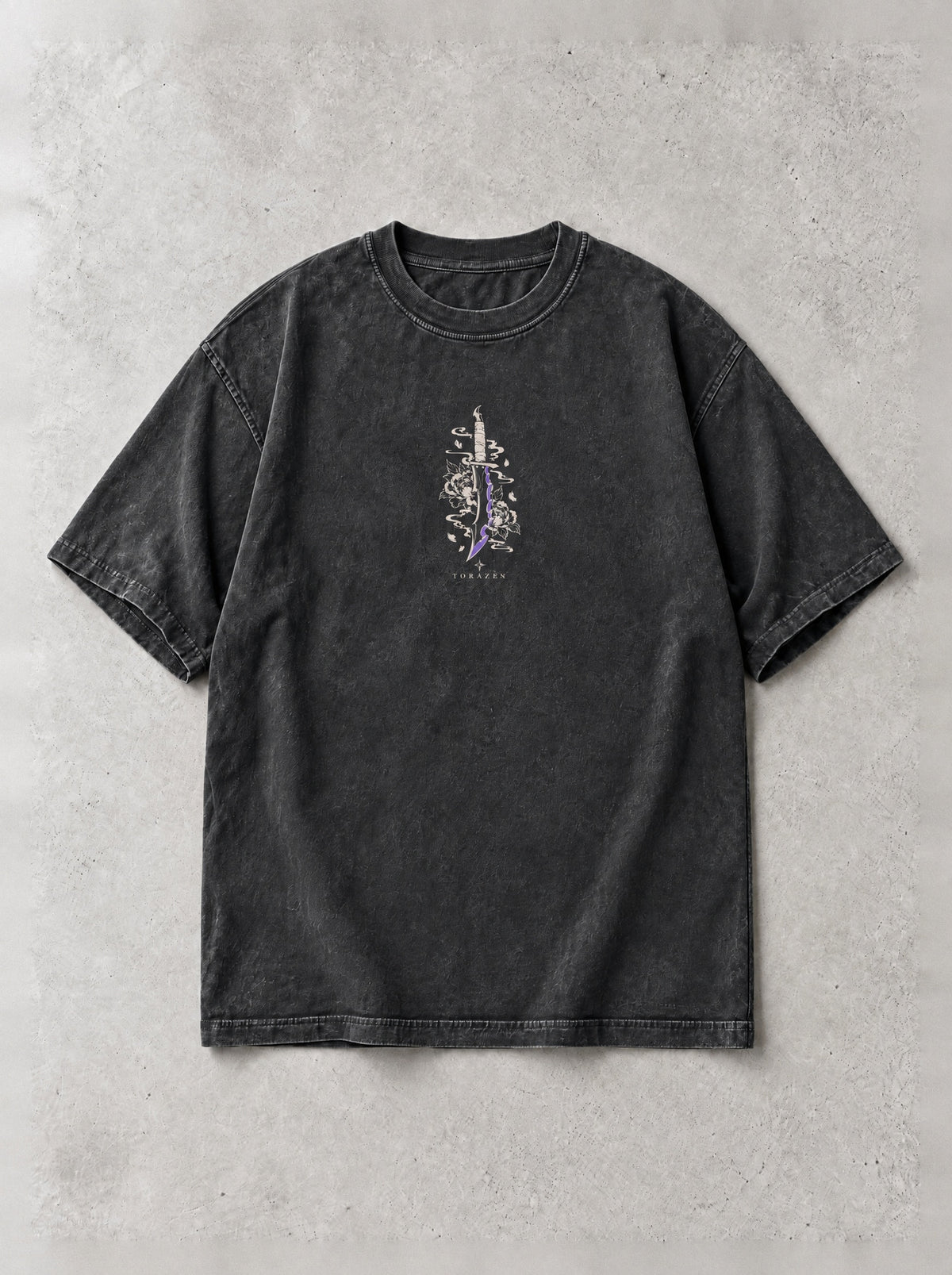Kamish's Wrath Vintage Tee by Torazen, front view