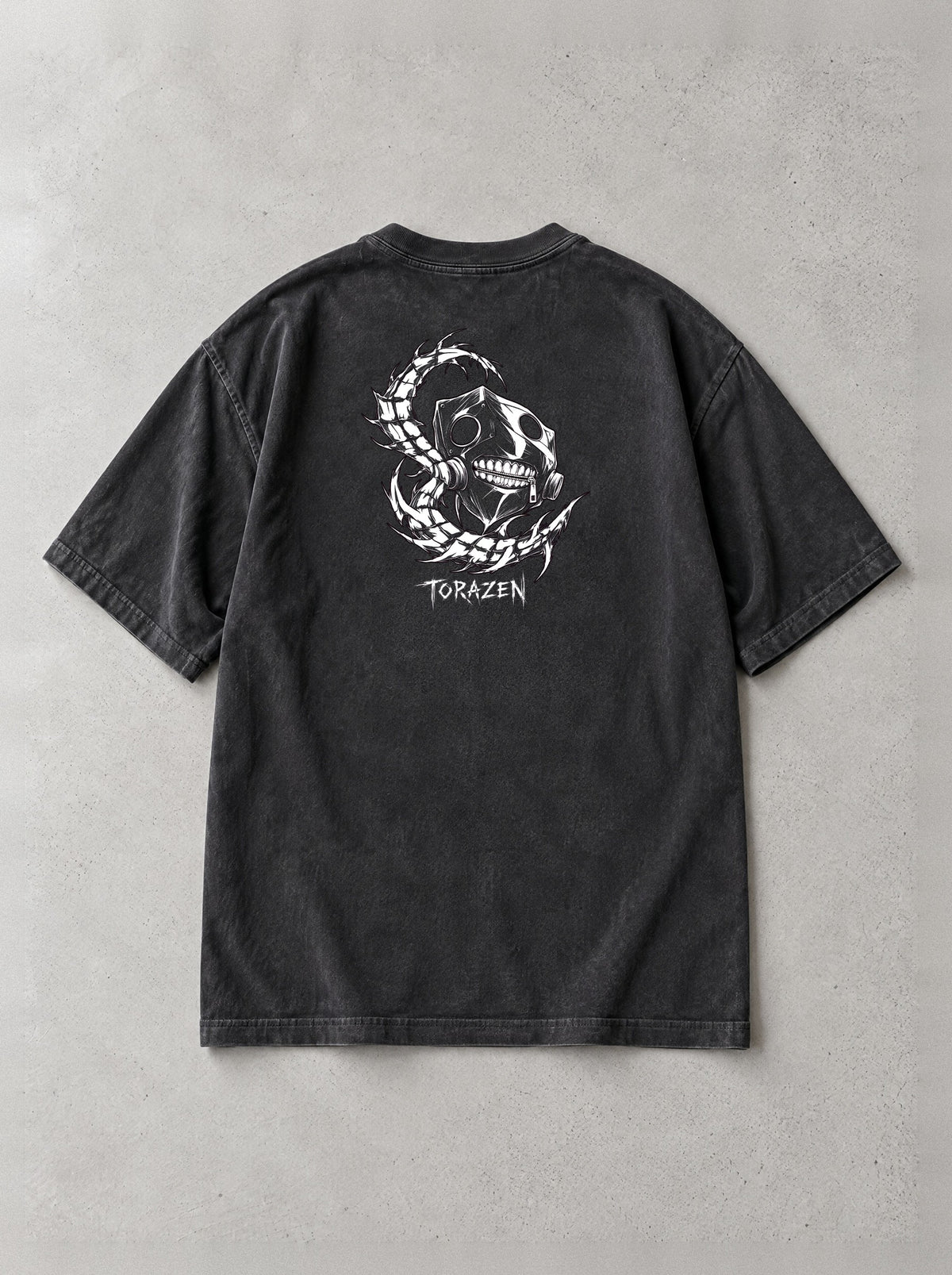 Kagune Flank Vintage Tee by Torazen, back view