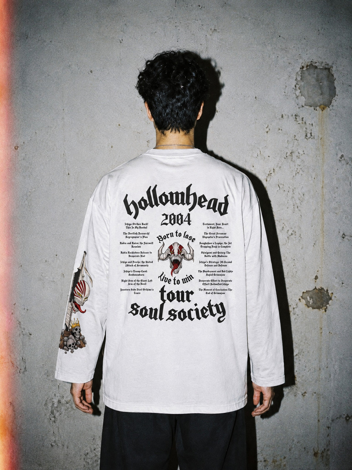 BLCH ✦ Tour Soul Society Long Sleeve Tee by Torazen, worn on model