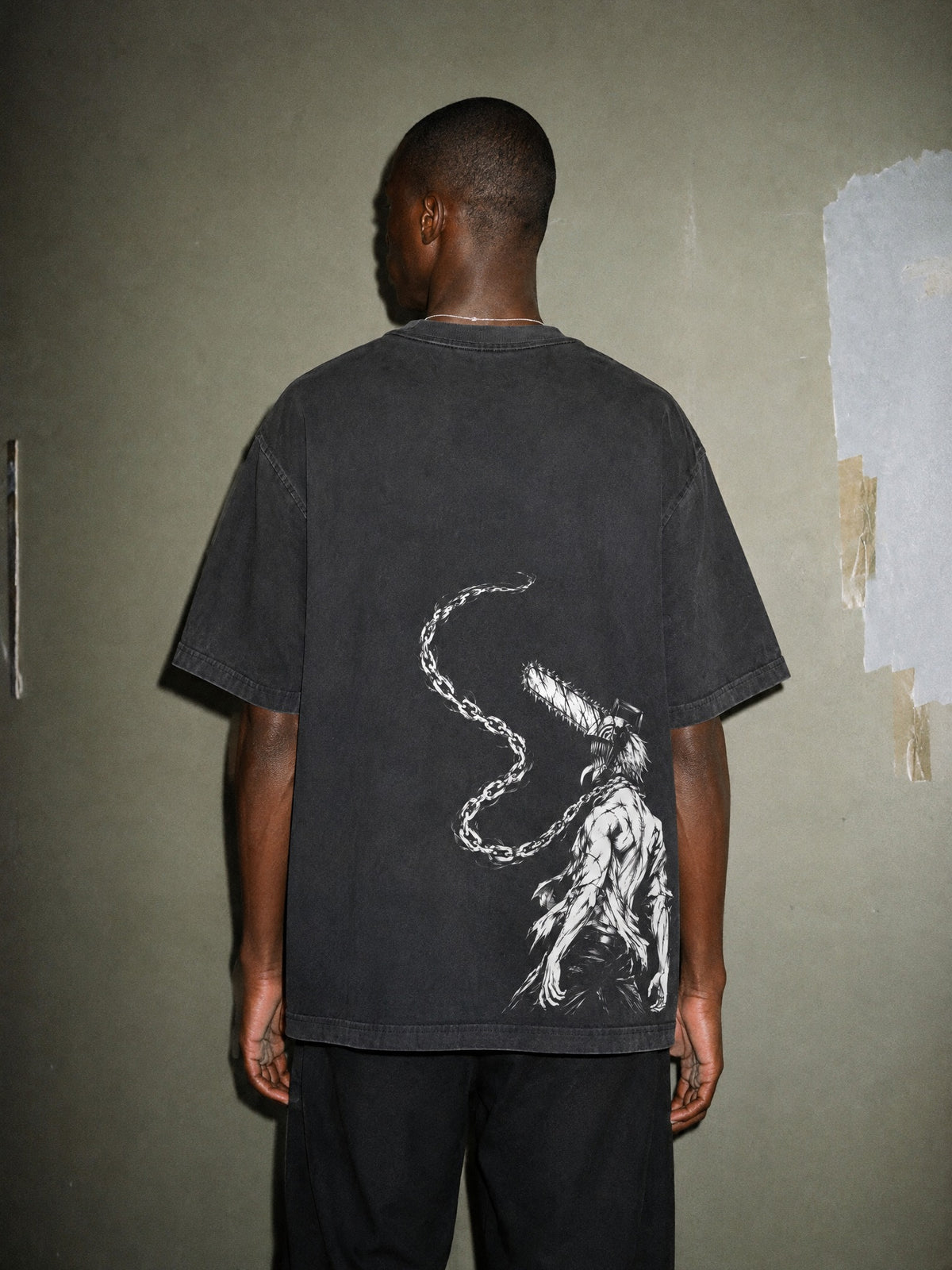 CSM ✦ Chain Pull Devil Vintage Tee by Torazen, worn on model