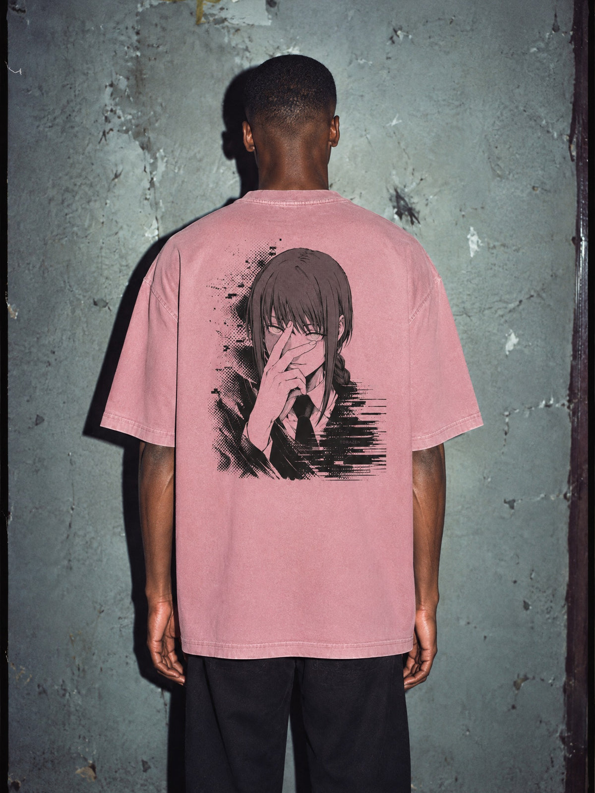 CSM ✦ Control Gaze Vintage Tee by Torazen, worn on model