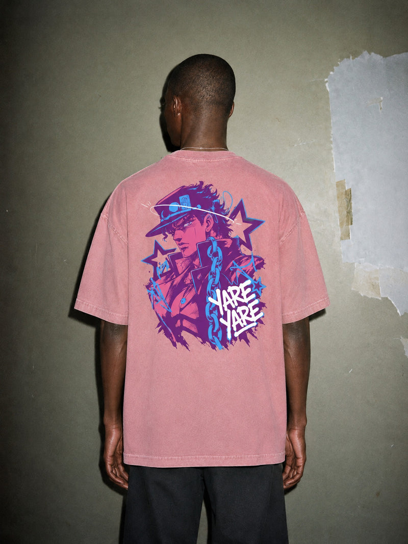 JJBA ✦ Good Grief Stare Vintage Tee by Torazen, worn on model