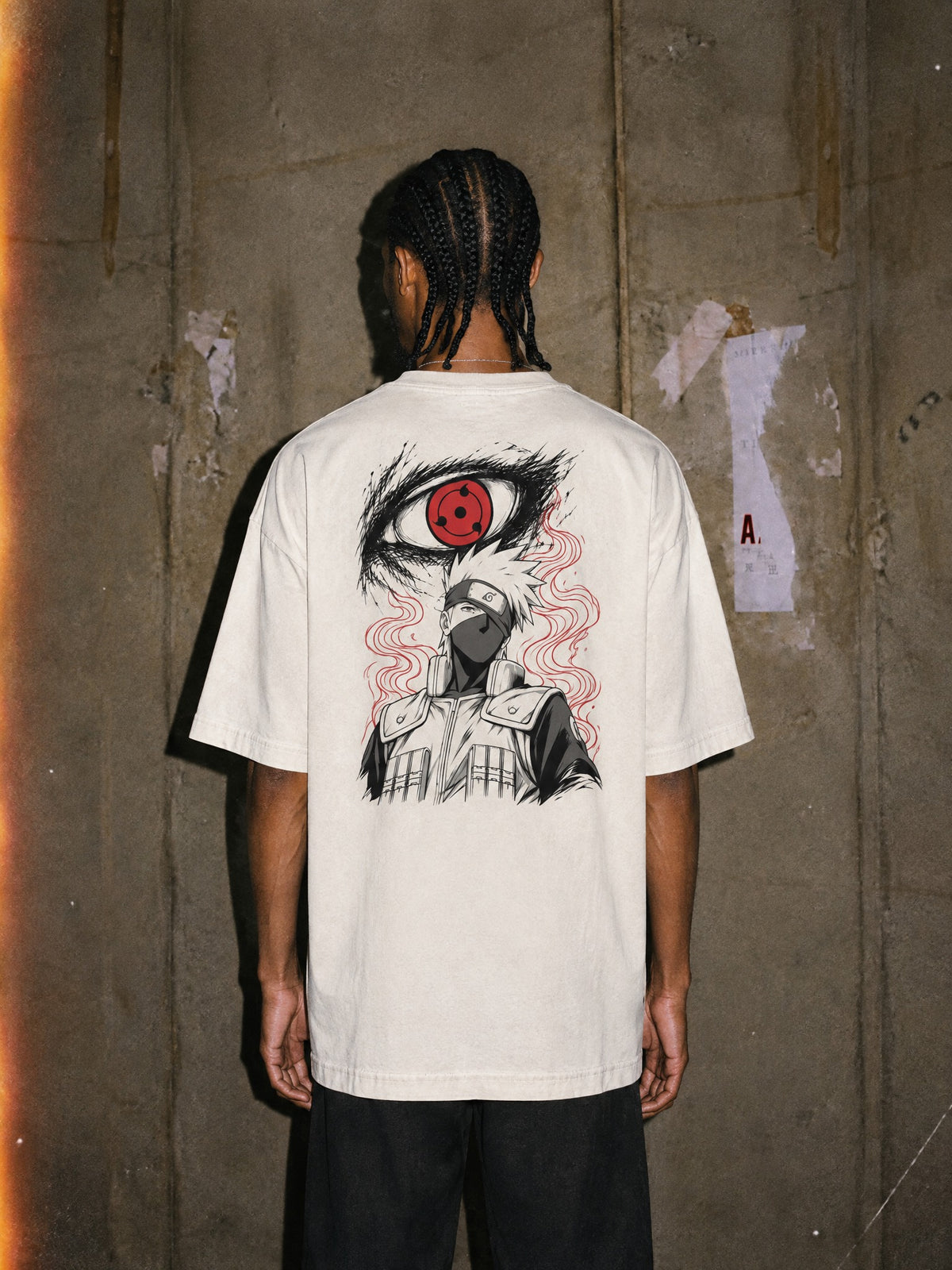 NRTO ✦ Copy Eye Watch Vintage Tee by Torazen, worn on model