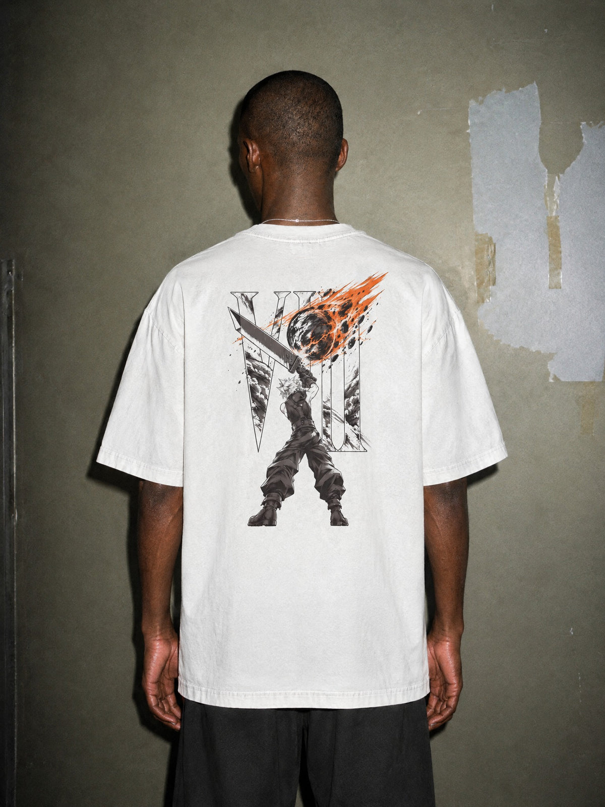 OTH ✦ Meteor Buster Stand Vintage Tee by Torazen, worn on model