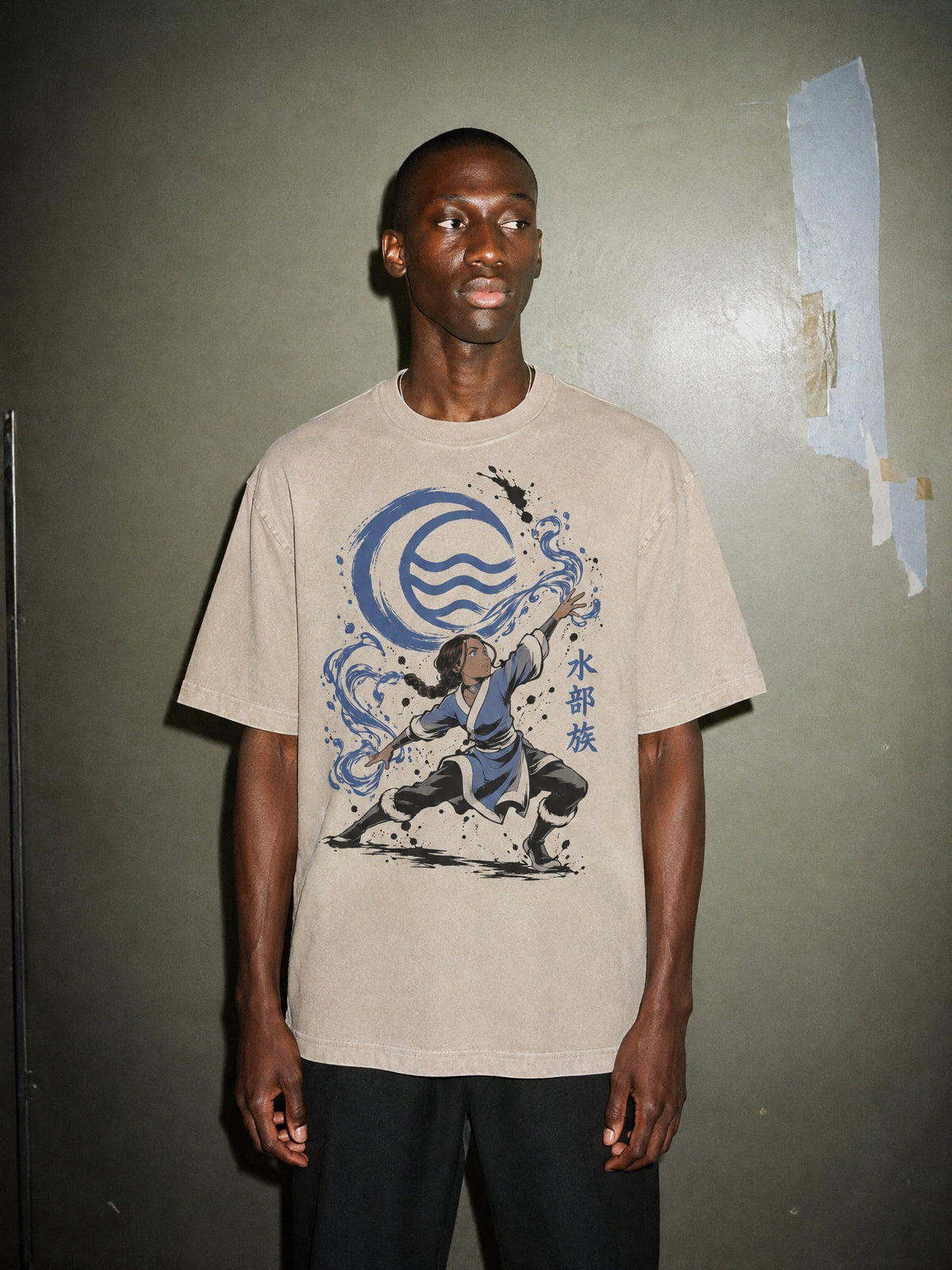 OTH ✦ Water Tribe Stance Vintage Tee by Torazen, worn on model