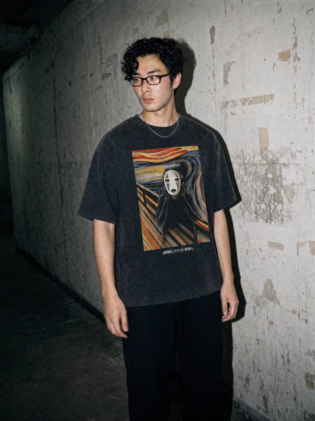 Torazen No Face Kaonasi Vintage Tee