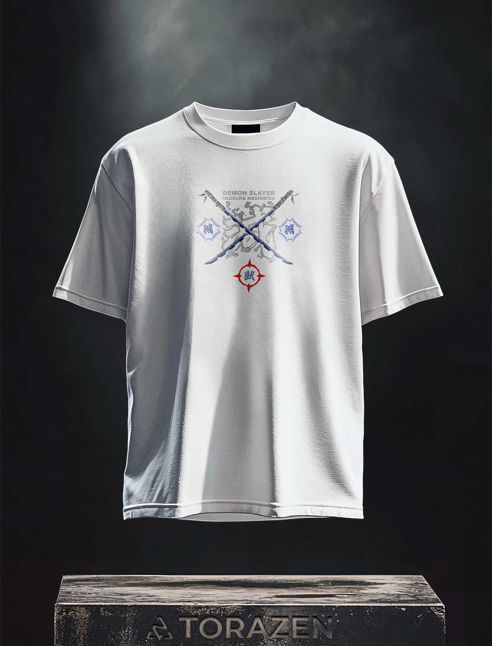 A sweatshirt with anime-inspired design, blending manga shonen style with modern streetwear aesthetic.