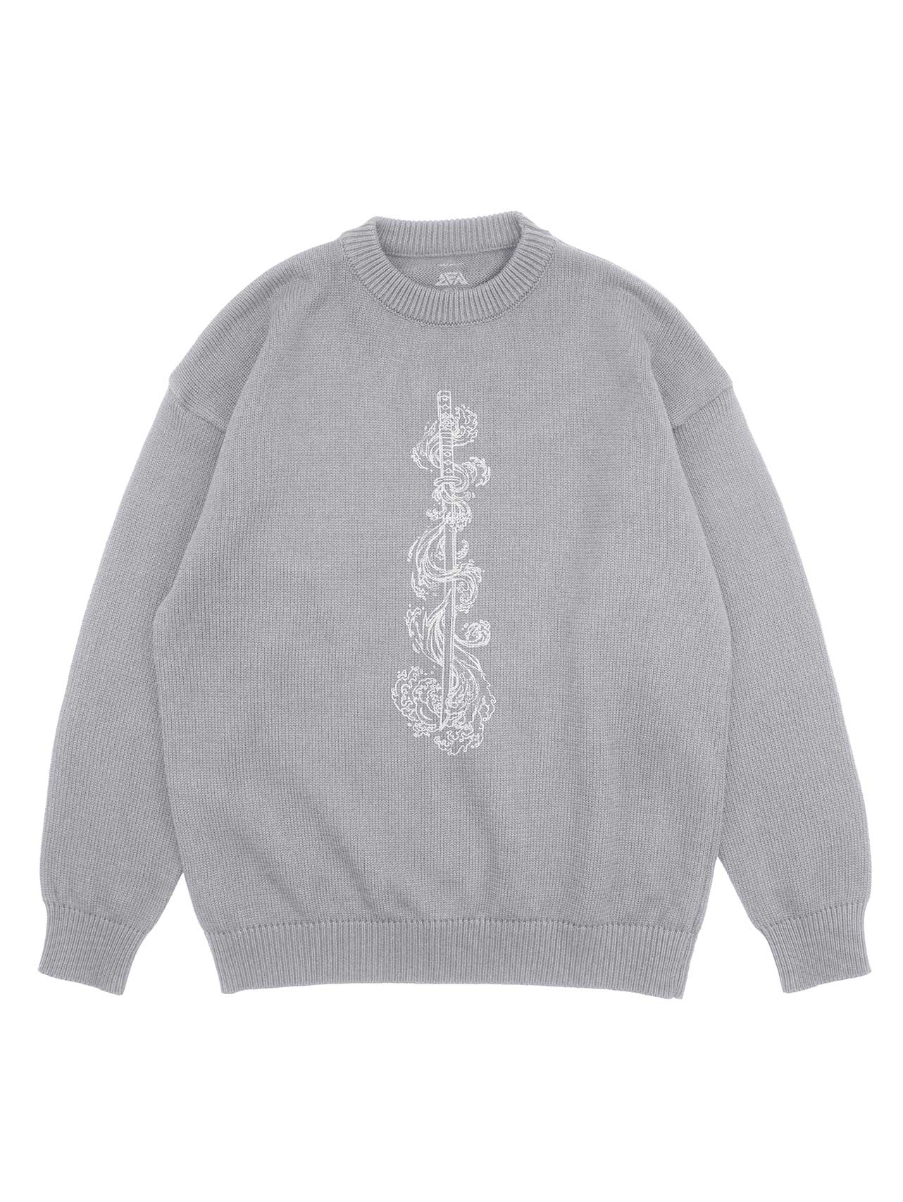 A sweatshirt with anime-inspired design, blending manga shonen style with modern streetwear aesthetic.