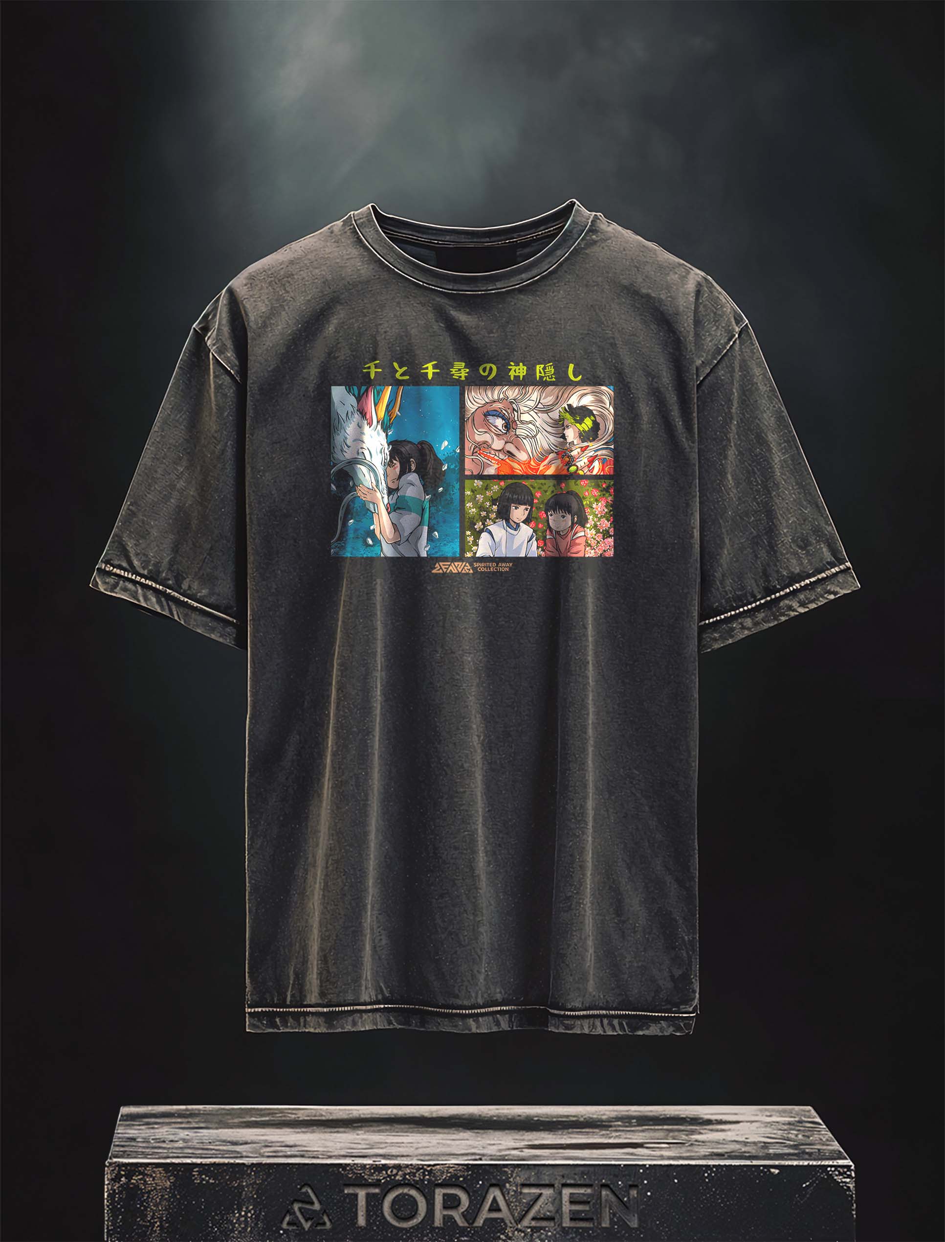 A sweatshirt with anime-inspired design, blending manga shonen style with modern streetwear aesthetic.