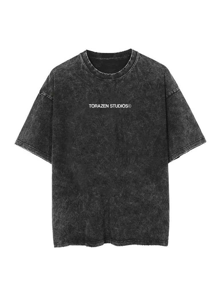 A sweatshirt with anime-inspired design, blending manga shonen style with modern streetwear aesthetic.