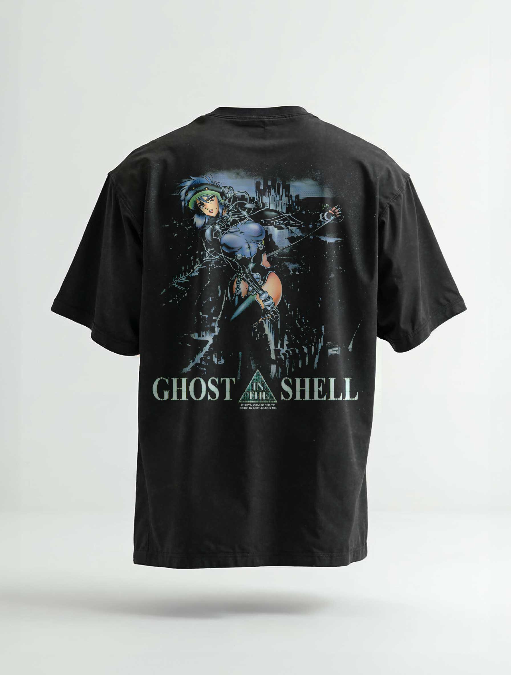 A t-shirt with anime-inspired design, blending manga shonen style with modern streetwear aesthetic.