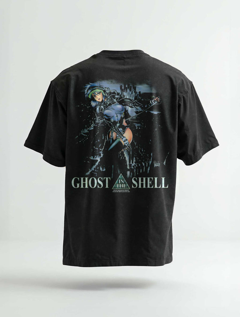 Ghost In a Shell Vintage Tee - anime-inspired design by Torazen