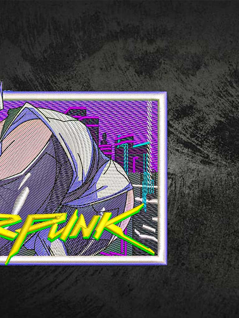 A sweatshirt with anime-inspired design, blending manga shonen style with modern streetwear aesthetic.