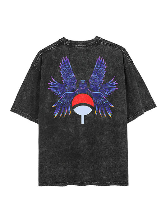 A sweatshirt with anime-inspired design, blending manga shonen style with modern streetwear aesthetic.