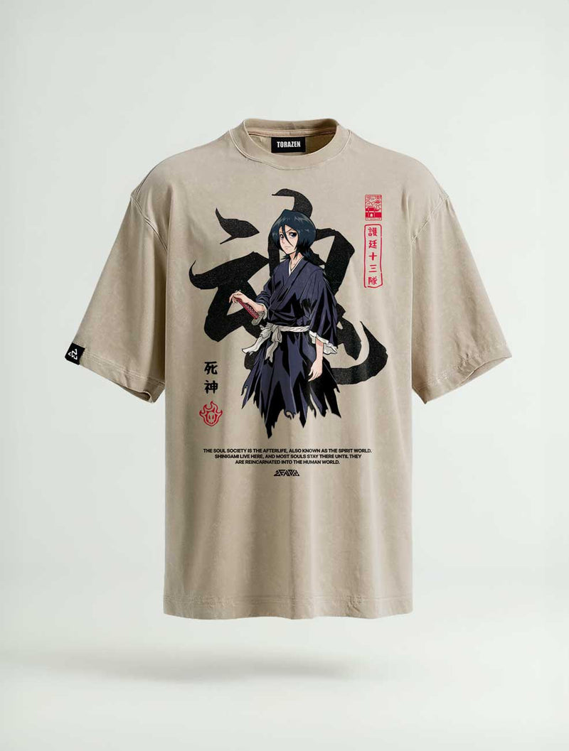 Silent Blade Vintage Tee - Bleach-inspired design by Torazen