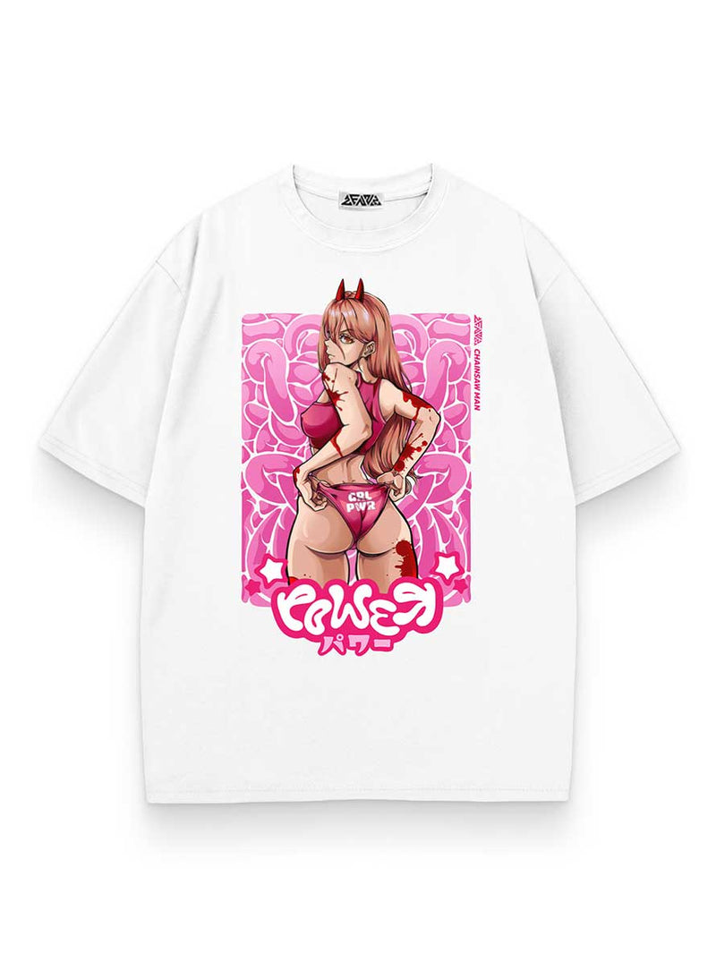 Girl Power Tee - Chainsaw Man-inspired design by Torazen