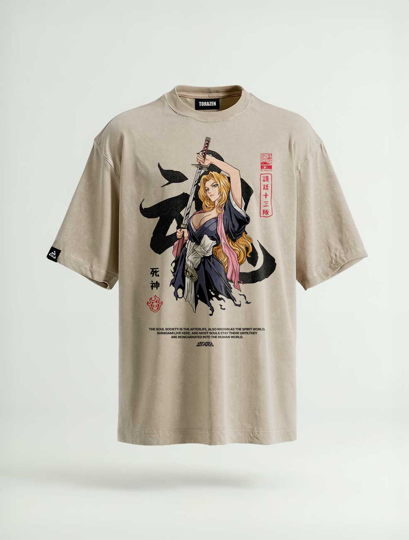 Dawn Strike Vintage Tee - Bleach-inspired design by Torazen