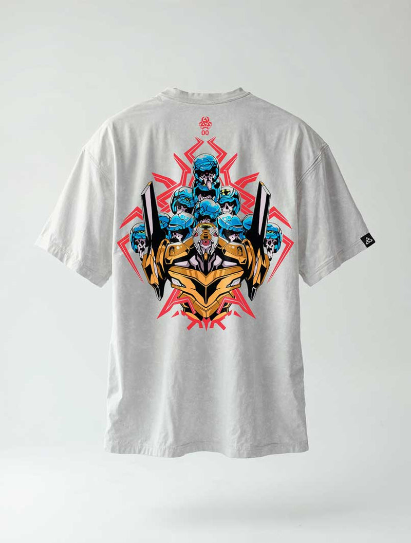 Circuit Rise Vintage Tee - Evangelion-inspired design by Torazen