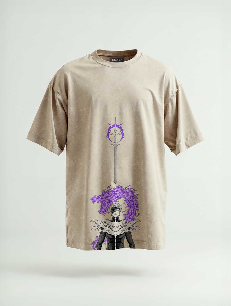 Beliau Illusion King Vintage Tee - Bleach-inspired design by Torazen