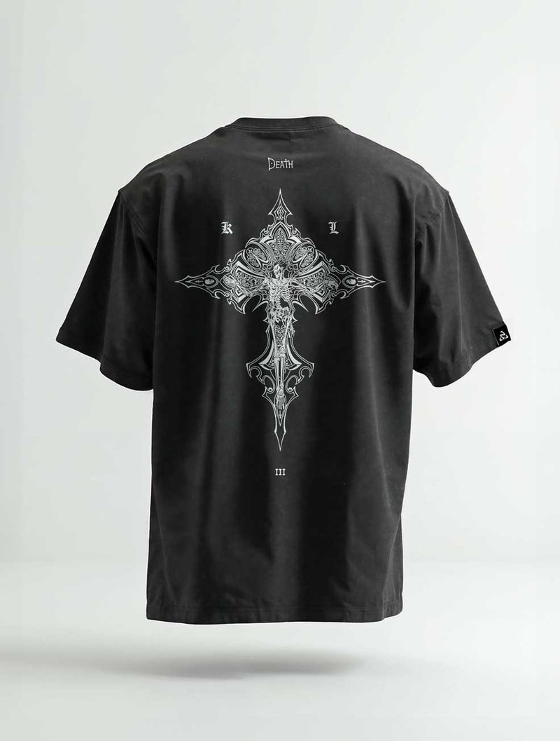 Cross Wraith Vintage Tee - Death Note-inspired design by Torazen