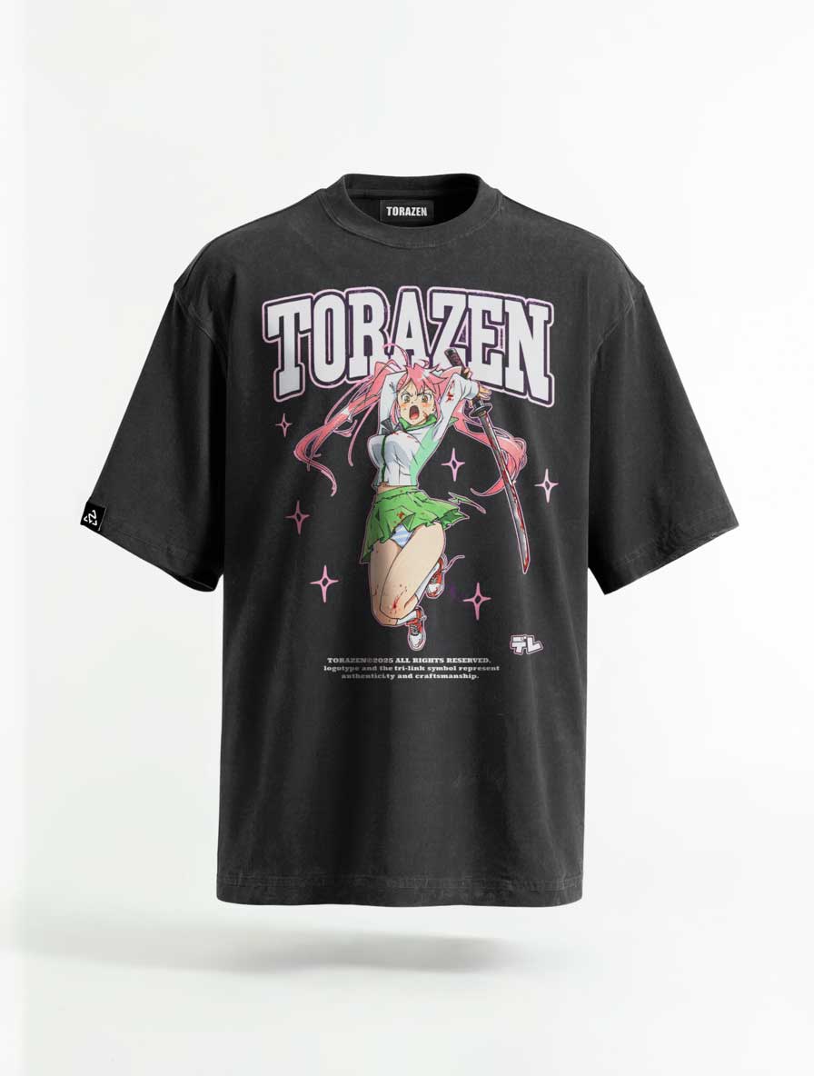 OTH ✦ Pink Blade Survivor Vintage Tee