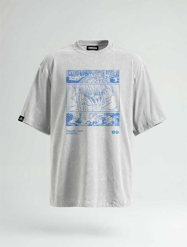 Limitless Flow Vintage Tee - Jujutsu Kaisen-inspired design by Torazen