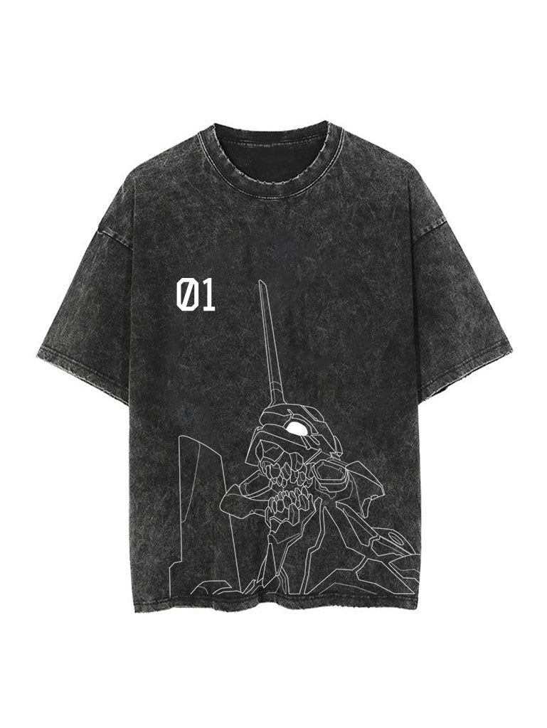 A sweatshirt with anime-inspired design, blending manga shonen style with modern streetwear aesthetic.