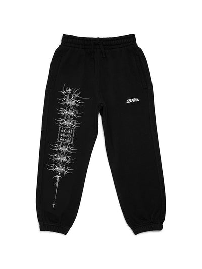 anime-inspired pants with control devil csm sweatpants design