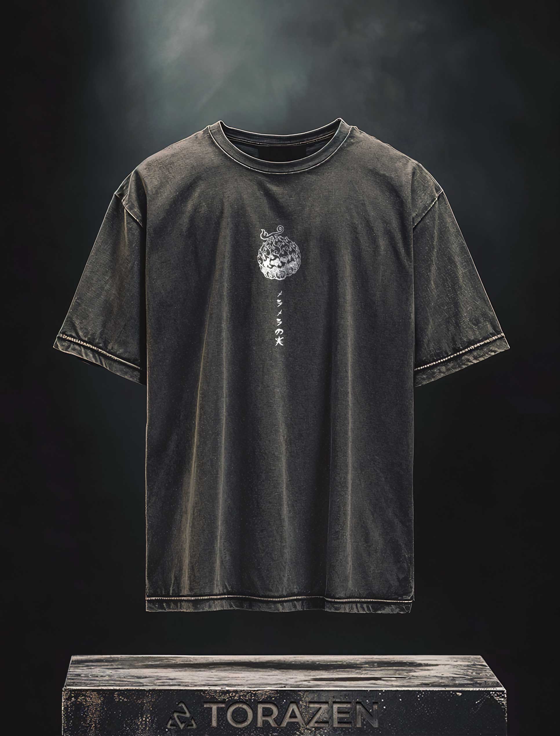 A sweatshirt with anime-inspired design, blending manga shonen style with modern streetwear aesthetic.