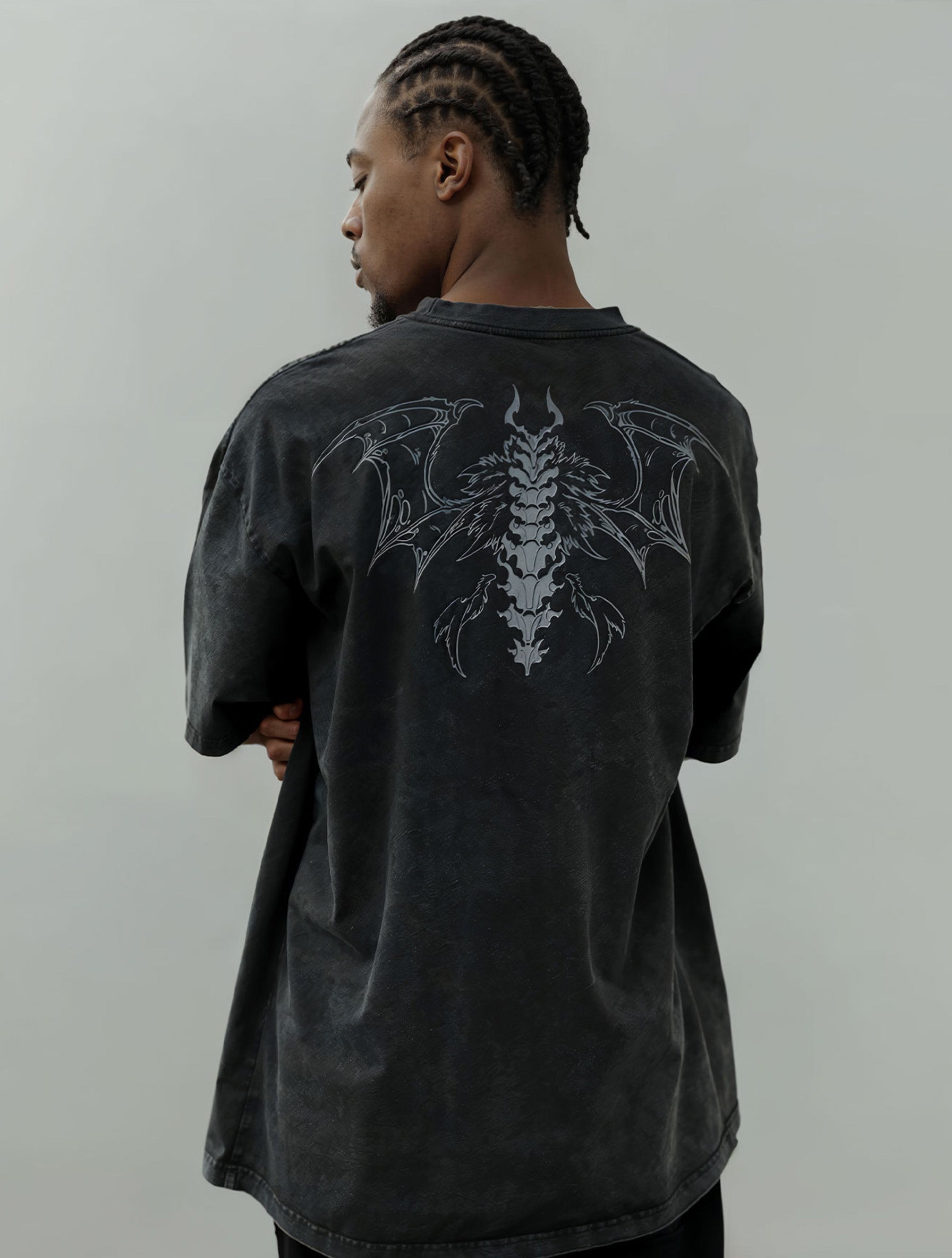 BLCH ✦ Ulquiorra Fallen Wings Vintage Tee