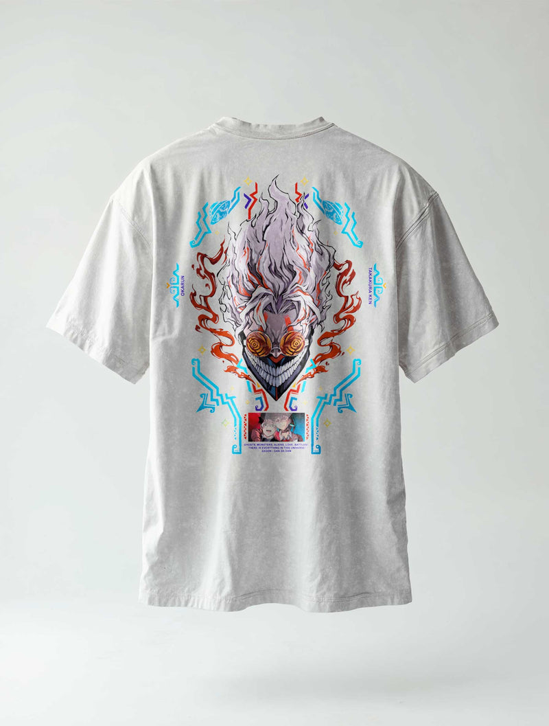 Okarun Occult Fanatic Vintage Tee - Dan Da Dan-inspired design by Torazen