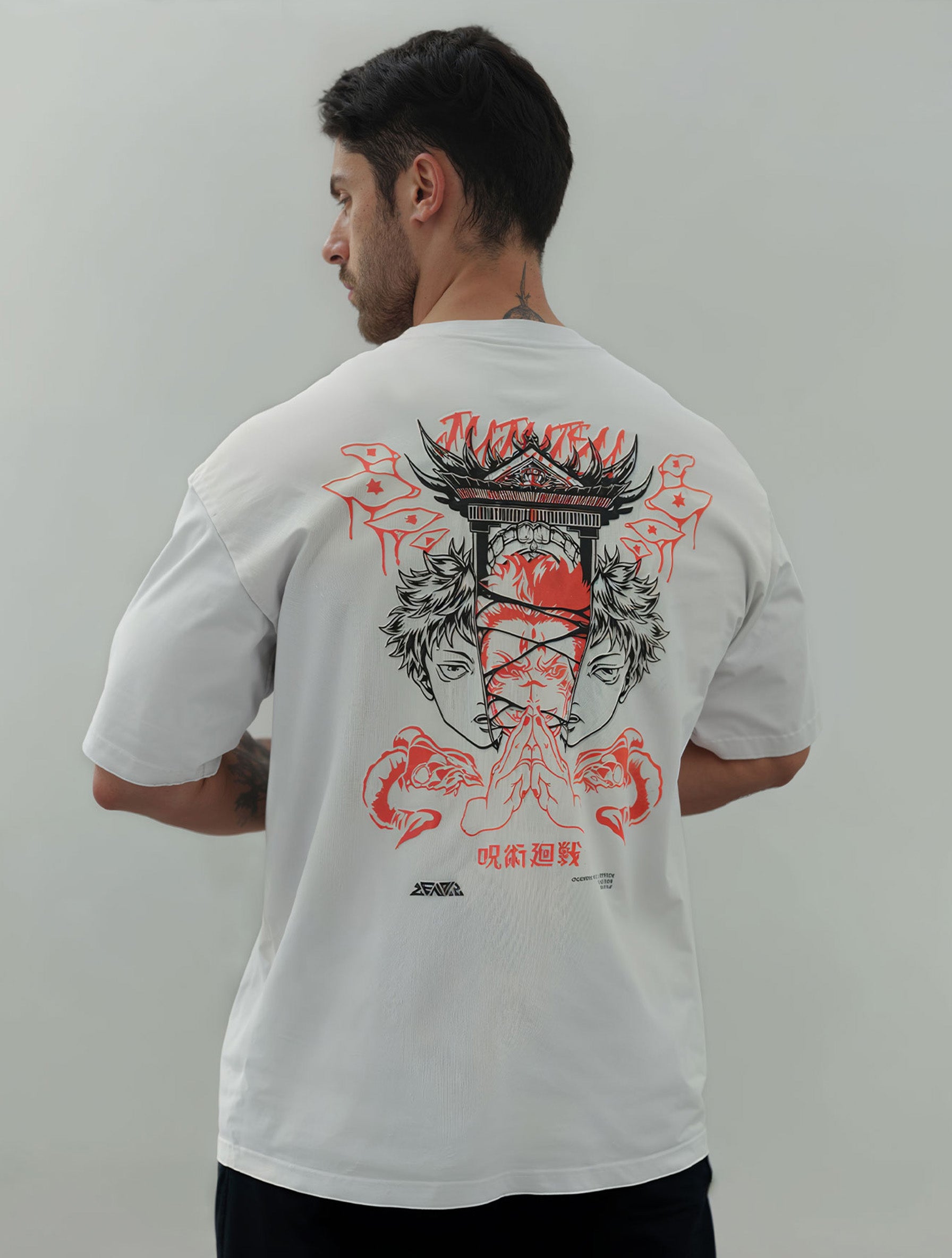 JJK ✦ Demon Vessel 2-Sided Vintage Tee