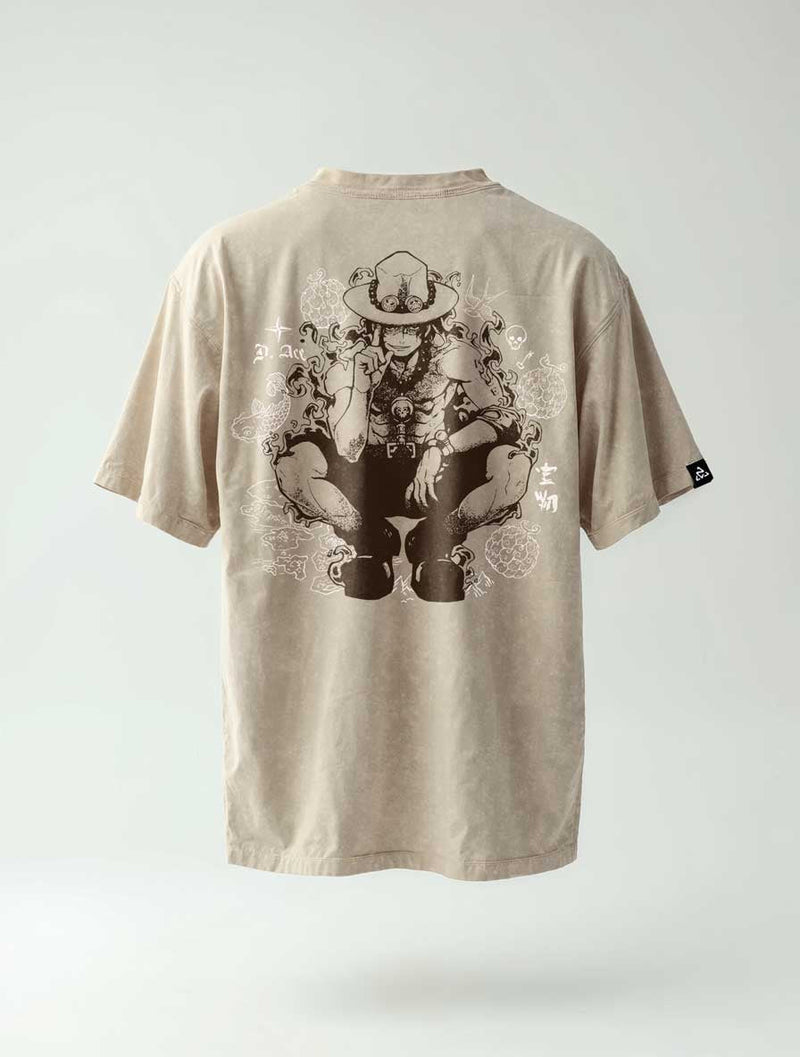 Ember Path Vintage Tee - One Piece-inspired design by Torazen
