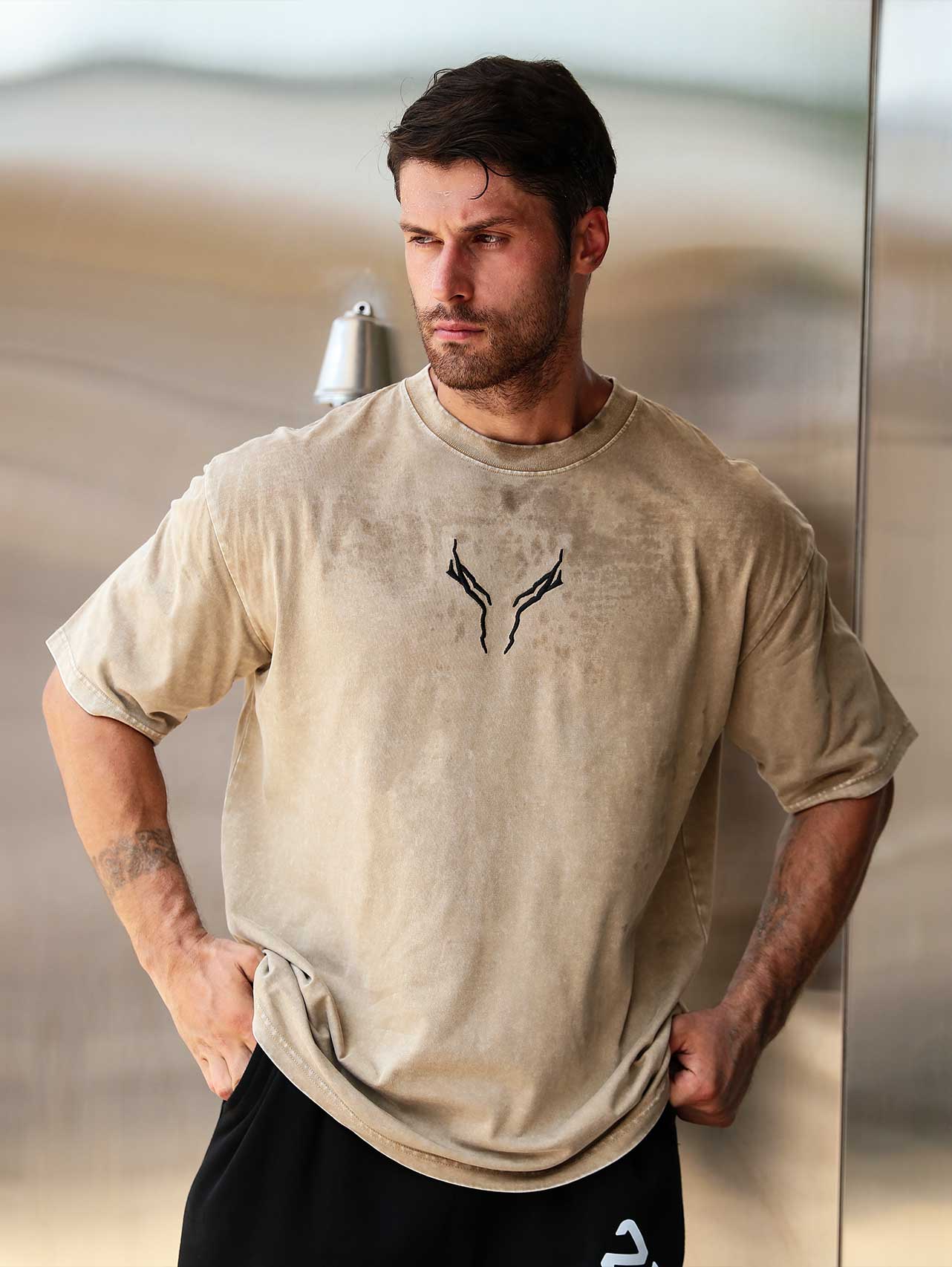 A sweatshirt with anime-inspired design, blending manga shonen style with modern streetwear aesthetic.