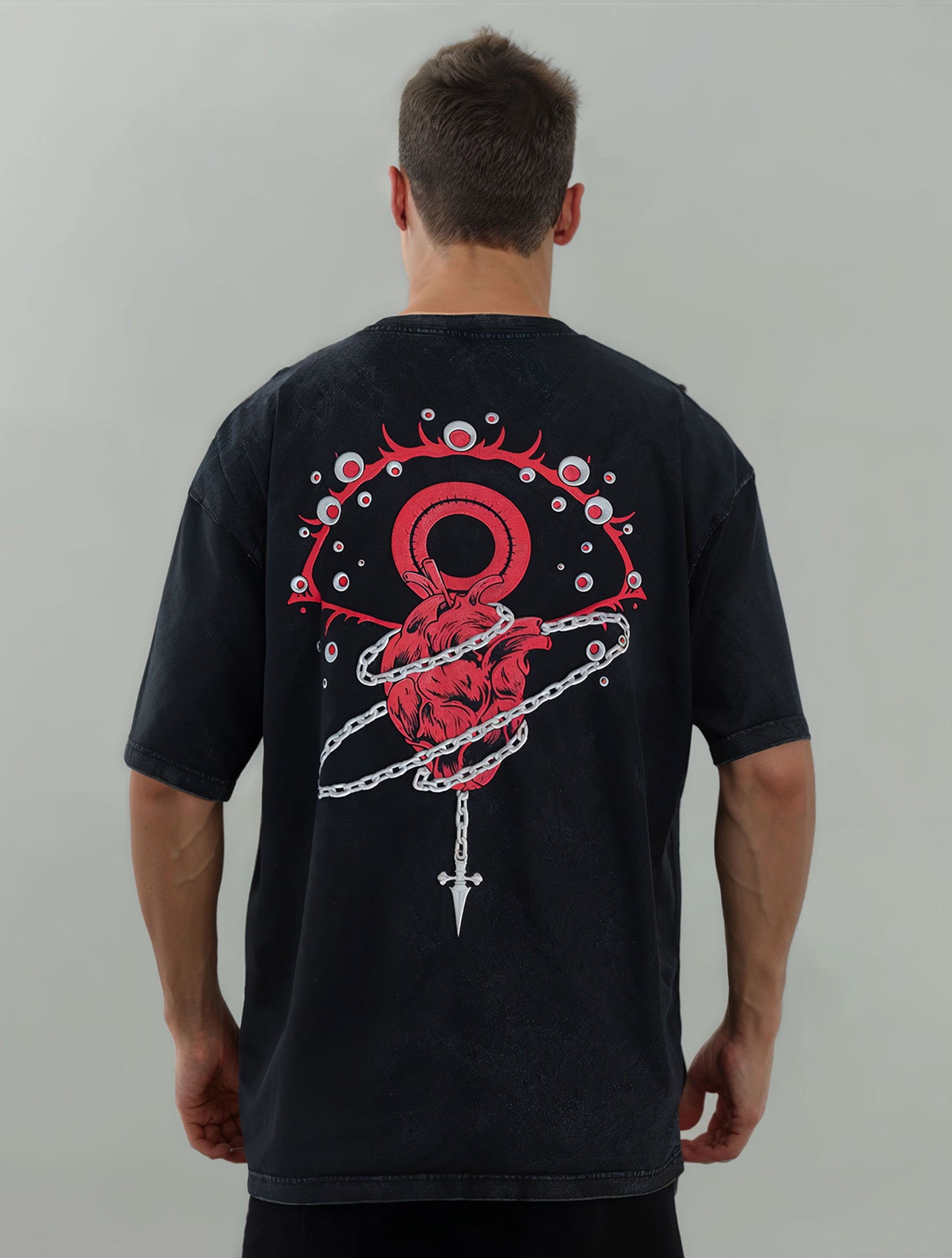 HXH ✦ Chain Jail 2-Sided Vintage Tee