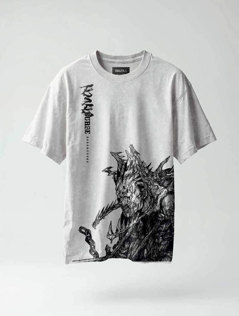 Dorodohero Curse Vintage Tee - Dorohedoro-inspired design by Torazen