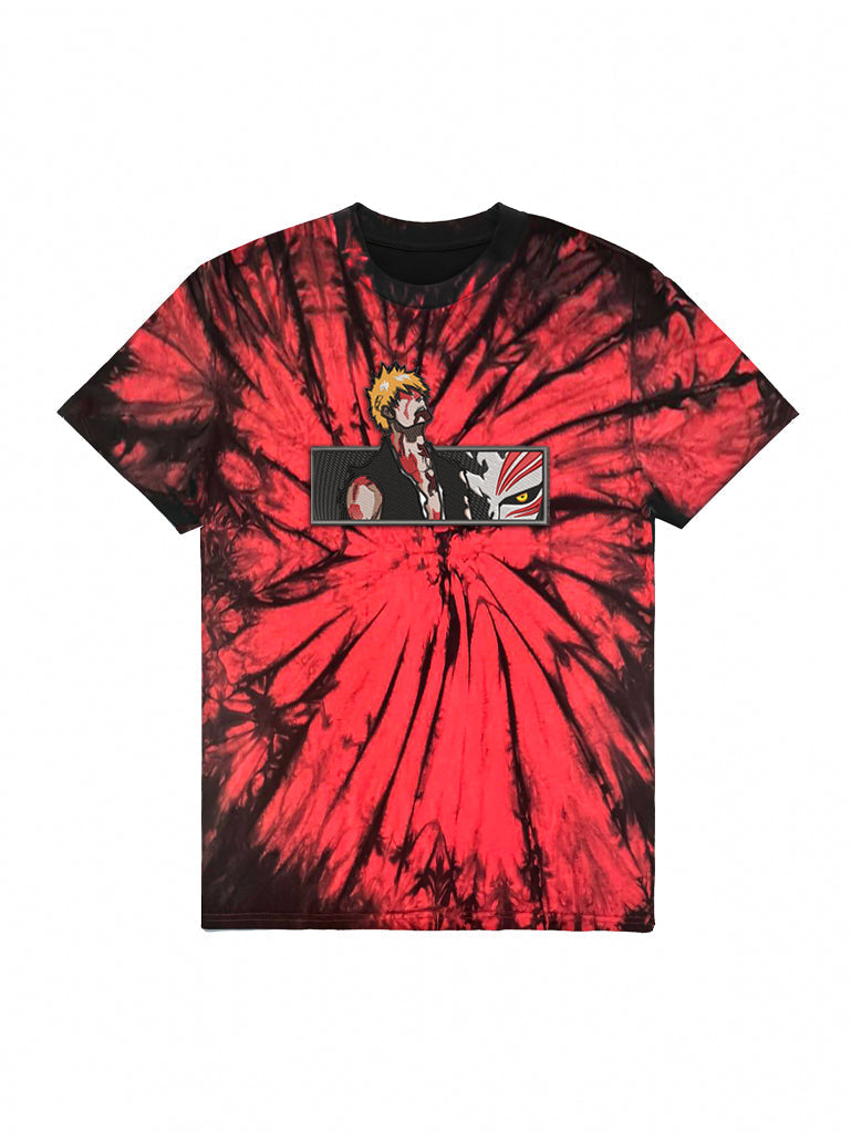 A t-shirt with anime-inspired design, blending manga shonen style with modern streetwear aesthetic.