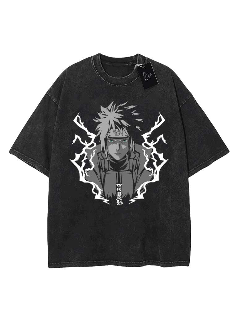 A sweatshirt with anime-inspired design, blending manga shonen style with modern streetwear aesthetic.