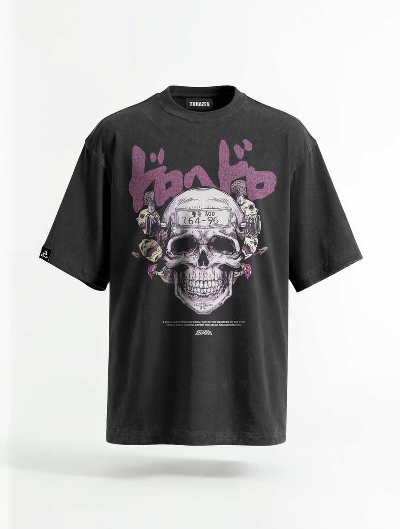 Skull Plate Vintage Tee - Dorohedoro-inspired design by Torazen