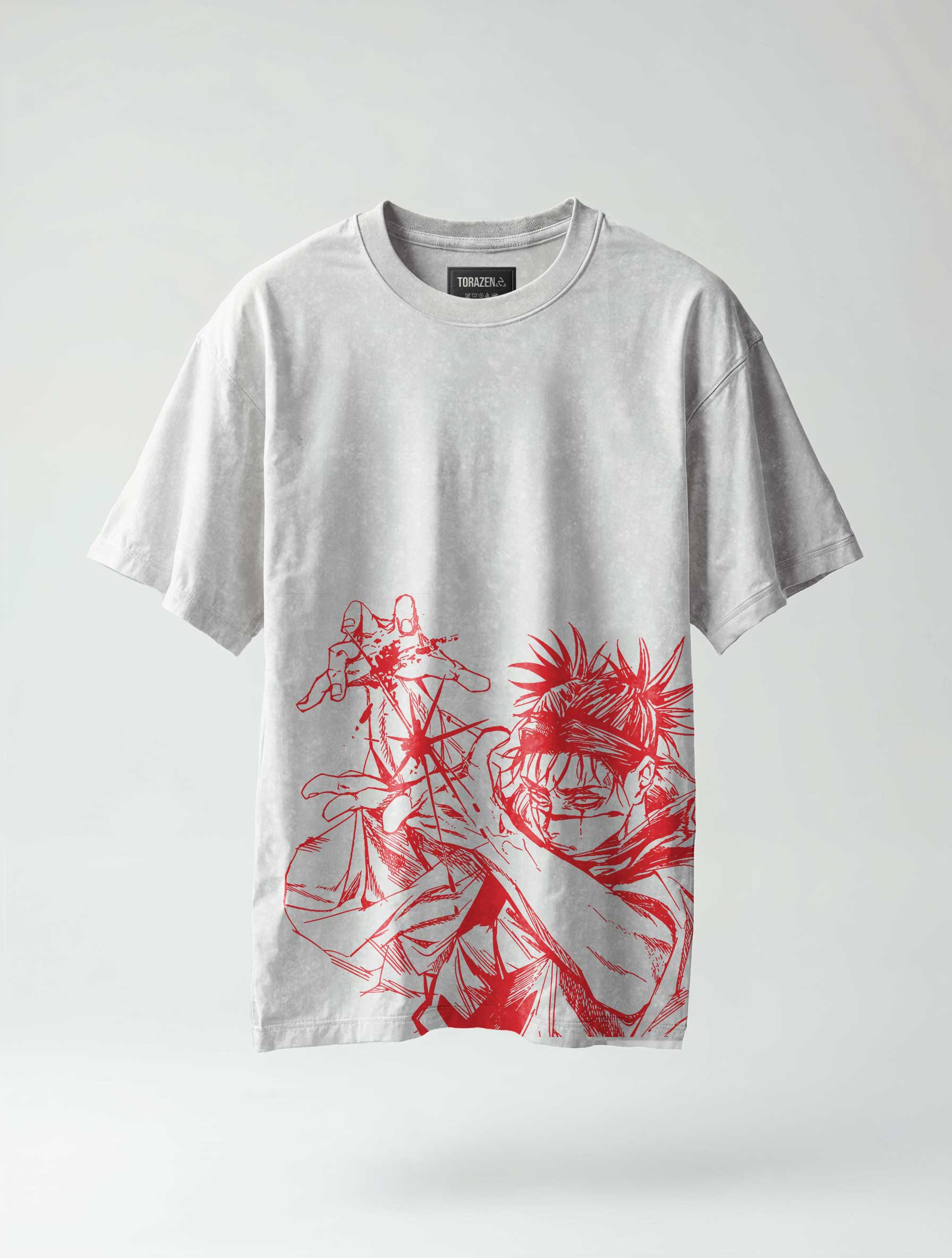 JJK ✦ Piercing Blood 2-Sided Vintage Tee