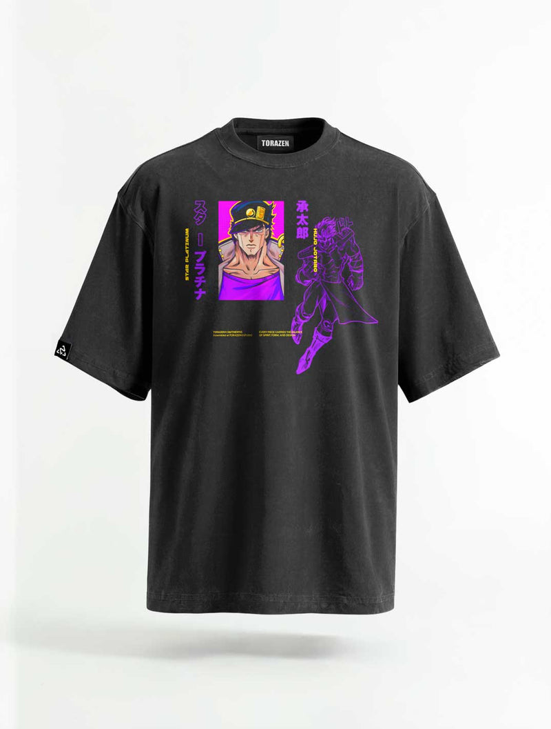Star Charge Vintage Tee - JoJos Bizarre Adventure-inspired design by Torazen
