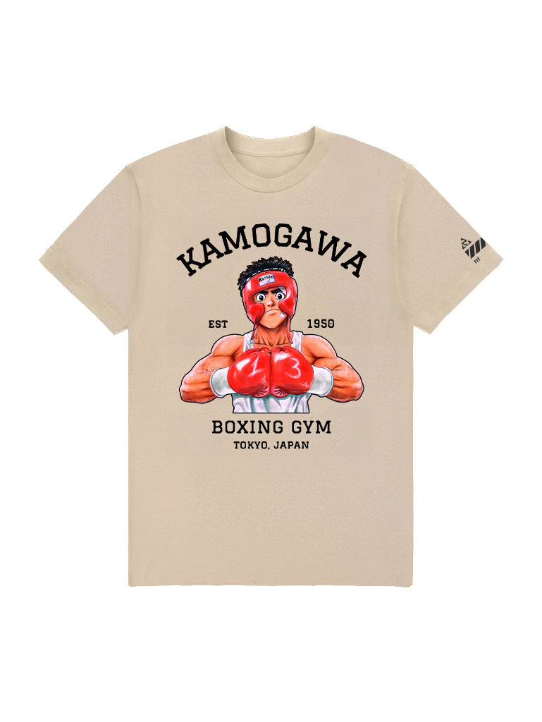 A t-shirt with anime-inspired design, blending manga shonen style with modern streetwear aesthetic.