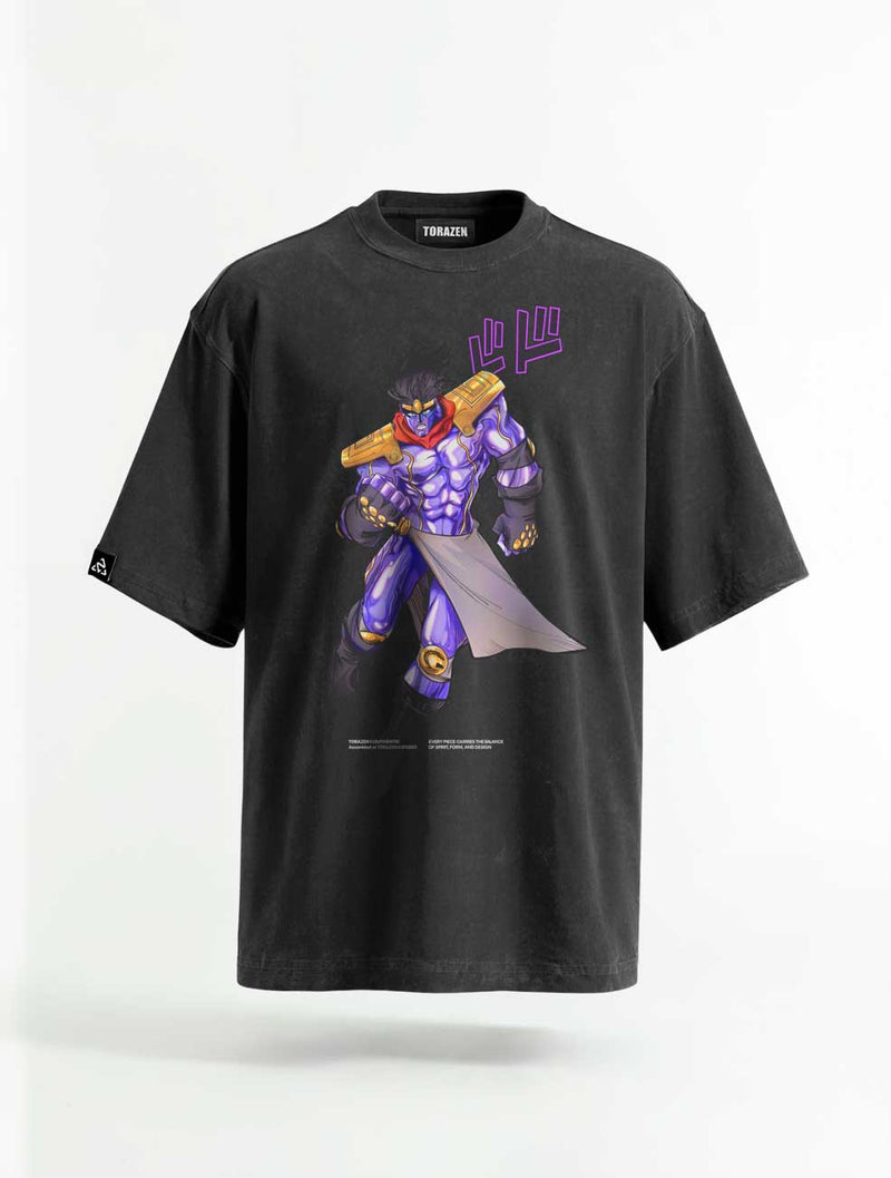 Star Guard Vintage Tee - JoJos Bizarre Adventure-inspired design by Torazen