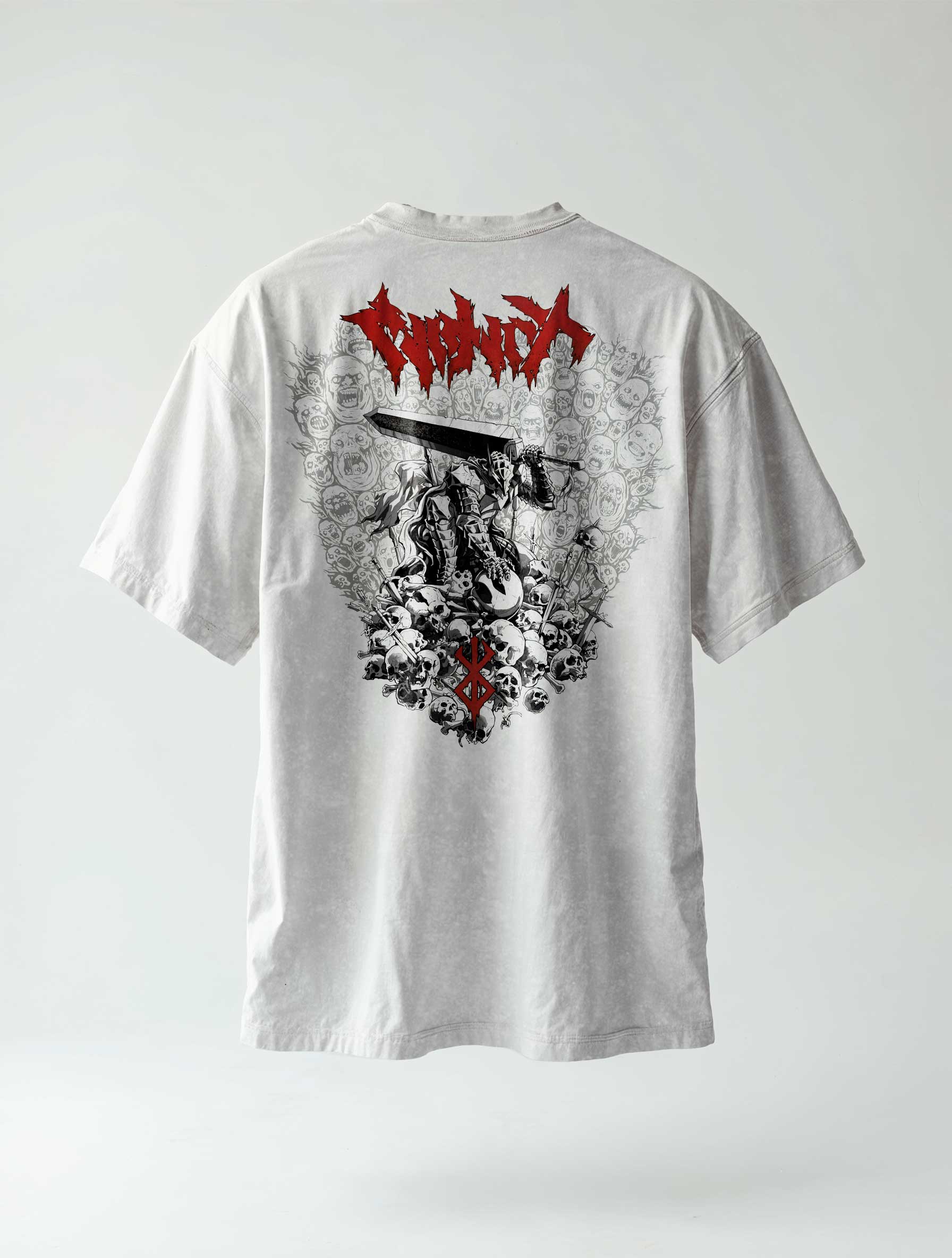 BSRK ✦ Black Swordsman Throne of Skulls Vintage Tee